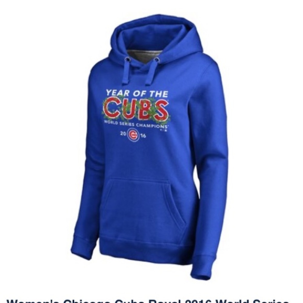 Year of the Cubs Royal Blue Women's Hoodie